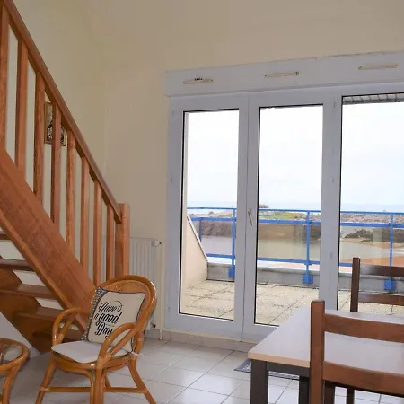Terrasse Bord De A Avec Parking - Fr-1-368-19 * Trégastel